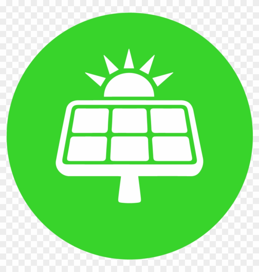 Solar Panels Collect Sunlight Bitcoin Cash Icon Png Free - 